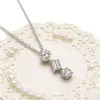 Popular en Xiaohongshu: Collar Colgante Irregular Flotante de Diamante Brillante para Mujer, Joyería Minimalista de Cadena para Clavícula, Disponible para Dropshipping