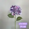 Arranjo de Cena com Flores Artificiais, Flores Artificiais da Série Roxa para Celebração de Casamento, Arranjo de Flores de Chão, Decoração Suave e Flores para Paisagismo de Salão de Casamento