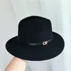 Chapéu de Pescador de Lã Feminino para Outono e Inverno, Chapéu Bucket Versátil da Moda Estilo Japonês e Coreano Vintage, Fedora Pequeno da Moda de Inverno