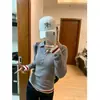 Camisa de Malha de Gola Polo de Alta Qualidade Coreana para Mulheres, Estilo Outono e Inverno, Suéter Super Bonito e Único