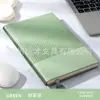 Cuaderno de Negocios de Alta Gama A5 Cuaderno de Registro de Reuniones de Oficina Piel Suave Empalmada Bloc de Notas Plegado Personalización