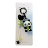 Cadena Creativa Nueva de Bambú Panda con Cuentas para Llavero de Teléfono Colgante Lindo para Bolso Accesorio para Funda de Teléfono Pequeño Regalo