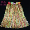 Halloween Comprimento 60cm Fantasia de Performance Hula Guirlanda Adulto Conjunto de Saia 60cm