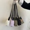 Verão 2025 Novo Versão Coreana Corrente Casual Estudante Simples Moda Tendência Literária Bolsa Transversal de Ombro Único