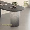 Fornecimento direto da fábrica acrílico curvo onda d'água gradiente simples moda pedra barra chá pés de mesa em forma de U em forma de T