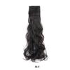 Peça de Peruca para Extensões de Cabelo Longo Cacheado, Realçador de Volume de Cabelo de Três Peças, Aplique Falso de Uma Peça, Peruca Cacheada Cachos Naturais