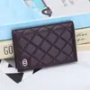 Bolsa Dobrável para Passaporte Bordada em Pele de Ovelha Rombos Mulher Nova Moda Capa Protetora de Passaporte de Viagem Carteira de Couro Genuíno Tendência