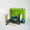 Juego de Tazón Especial de Matcha Transfronterizo con Pico, Soporte para Batidor de Té de Cerámica, Juego de 8 Piezas de Accesorios para Juego de Té Eléctrico