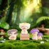 Floresta Fantástica do Gato Cogumelo Figura Colecionável Tendência Caixa Surpresa Decoração Caixa Surpresa Desenho Animado Caixa Surpresa Popular no Xiaohongshu