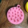 Cepillo Masajeador de Cuero Cabelludo Cepillo para Champú de Silicona Peine de Baño Cerdas Suaves TPE Artículos en Stock Transfronterizos Dropshipping