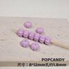 Cadena para teléfono móvil de cuentas con brillo dulce, accesorios, material, joyería, DIY, hecho a mano, cuentas sueltas, color dopamina, para usar en verano
