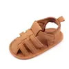 Zapatos de Bebé, Zapatos para Niños Pequeños, Estilo Verano, 0-1 Año, Zapatos de Bebé para Niños y Niñas, Sandalias Romanas, Dropshipping