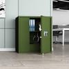 Gabinete de seguridad inteligente, archivador engrosado, archivador de transferencia de acero, gabinete de datos de oficina verde militar, cerradura de código electrónico