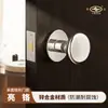 Cerradura de puerta invisible de aleación de zinc, cerradura de un solo lado dividida, cerradura de pared de fondo de dormitorio interior, cerradura oscura, puerta de madera, cerradura de puerta oculta