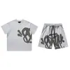 Synaword Roupas de Rua Casuais Hip-Hop Europeu e Americano Transfronteiriças Conjunto de Moletom com Capuz Forrado de Lã Solto Tendência Novo Produto