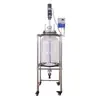 Funil de Separação a Vácuo de Vidro Laboratório Separação Síntese Reator de Agitação Filtro de Sucção a Vácuo de Aço Inoxidável