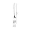 Acero Inoxidable 316 Cuchara Simple para el Hogar Restaurante Tenedor Cuchara Tenedor de Frutas Juego de Vajilla Venta al por Mayor Cuchillo y Tenedor