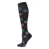 Calcetines de compresión deportivos unisex para pantorrillas, más de 200 estilos de calcetines de compresión largos para saltar la cuerda y correr, directo de fábrica