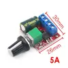 Regulador de Velocidade para Motor DC PWM 5V-24V Interruptor de Controle de Velocidade 5A Função de Interruptor Dimmer de LED