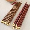 Palillos de Madera para Alitas de Pollo, Palillos de Metal con Malla, Palillos de Madera para el Hogar, Hotel, Restaurante, Al por Mayor en Stock, Nuevo Estilo Chino
