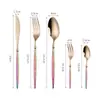 Série Atacado Transfronteiriça de Hashis, Talheres, Garfos e Colheres de Aço Inoxidável para Uso Doméstico, Colheres de Jantar de Alta Qualidade, Colheres de Sobremesa, Garfos e Presentes para Uso Público