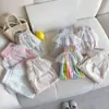 Calça Feminina 2026 Verão Nova Prova de Mosquitos Fina Solta Casual Fofa para Bebê Menina Calça Longa Versátil Tendência