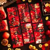2026 Ano Novo Envelopes Vermelhos Personalizados Ano do Cavalo Tendência Chinesa High-End Festivo Envelopes de Dinheiro da Sorte Pacote Vermelho Criativo de Ano Novo