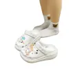 Moda Desenho Animado 2025 Novo Modelo Cachorrinho Pulando Versátil Tamancos Destacáveis DIY Charms de Sapato Desenho Animado Fofo