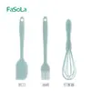 Fasola Cozinha Raspador de Silicone Simples Pincel de Óleo Doméstico Resistente a Altas Temperaturas Sem Odor Antiaderente Conjunto de Ferramentas de Confeitaria