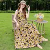 Vestido de Algodón y Seda de Alta Gama 2026 Nuevo Estilo para Mamás, Elegante y Noble Vestido sin Mangas tipo Tanque, Vestido Largo para Vacaciones en la Playa