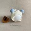 Sombrero de bebé otoño e invierno lindo oso bebé sombrero de peluche para bebé niños y niñas de un mes de edad salen gorro cálido para proteger las orejas