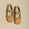 Falda de fondo plano zapatos de Mary Jane retro de un solo color 2026 estilo coreano Primavera/Verano slip-ons con nuevos zapatos Birkenstock corte bajo versátil