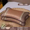 Almohada de cáscara de trigo sarraceno entera de verano, Núcleo de almohada de ratán de hielo de verano, Protección cervical para adultos, Almohada especial de bambú para dormir, Cabeza entera dura para hombres