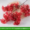 Flores Artificiales Rojo Borgoña Materiales de Flores Rosas Artificiales Flores Falsas Boda Salón de Bodas Decoración del Hogar Flores Artificiales al por Mayor