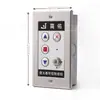 Botón de Control de Persianas Enrollables, Interruptor de Control de Puerta Enrollable Eléctrica, Caja con Cerradura para Botón de Control de Persianas Enrollables