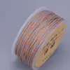 Boting Estilo Tibetano Hilo de Algodón Tejido a Mano Cuerda de Algodón de Múltiples Hilos de Colores Cuerda Manual para DIY Hilo para Abalorios Adornos Tibetanos Juguetes Culturales Hilo de Tejer Venta al por Mayor