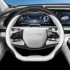 Adecuado para la funda del volante Xingtu Yaoguang, 24 modelos, cubierta de volante de coche ultra delgada especial cdm Lingyun Lanyue Chaiwind para todas las estaciones