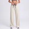 Pantalones deportivos rectos con estampado de leopardo para mujer, corte holgado, adelgazantes, con textura drapeada tipo piel desnuda y paneles de tela en contraste, adecuados para correr, entrenamiento de fitness y yoga.