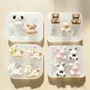 Unicornio, Conejo, Oso, Cachorro, Molde de Silicona con Forma de Animal Lindo, Vela, Yeso, Resina, Decoración de Pasteles