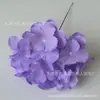 Base Guía para Arreglo Floral de Boda Bordada Individual Flor de Seda Pared Decoración Accesorio de Fotografía Hortensia Artificial