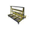 Rack Giratório para Vidros de Portas e Janelas Rack Transportador de Chapa de Ferro Carrinho Pesado para Puxar Veículo de Transporte Logístico Veículo de Transferência de Ardósia