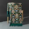 Xale Bordado Exquisito Nepalês Bordado Vermelho de Casamento Imitação de Caxemira Lenço Estilo Étnico Chinês Uso Duplo para Mulheres