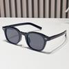 Gafas de sol ovaladas con estampado de leopardo y tachuelas metálicas, Gafas de sol modernas con protección UV para mujer, Gafas de sol elegantes de alta gama Xiaohongshu