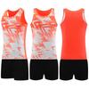 Nuevo Traje de Atletismo para Mujer Chaleco de Entrenamiento Shorts Correr Maratón Secado Rápido Examen Físico Uniforme de Equipo Deportivo de Competición
