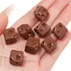 Contas em Cubo de Queijo Feitas à Mão DIY Contas Soltas Acrílico Contas para Corrente de Celular Contas Espaçadoras Pingentes Coloridos Acessórios de Joias