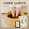 Líquido para Baño de Pies Herbal Shumian Procesamiento OEM Etiqueta Privada, Concentrado Revitalizante para Pies, Líquido Herbal para Remojo de Pies con Artemisa