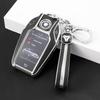 Adecuado para juego de llaves BMW LCD 740li/730 funda 530le pantalla táctil hebilla gt serie 6/x7 bolsa de cuero para coche