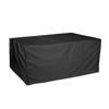 Funda para muebles de jardín al aire libre, tela Oxford 210D, resistente al polvo, impermeable, color negro. eBay Amazon.