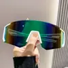 Óculos de Sol Adulto, Óculos de Sol Esportivos de Ciclismo da Moda, Anti-UV, Viseiras Solares Coloridas Personalizadas para Uso Externo para Meninos e Meninas