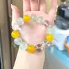Nuevo popular pulsera de cuentas múltiples de cristal natural DIY cristal exquisito pulsera de cristal de alta gama suministro para transmisión en vivo